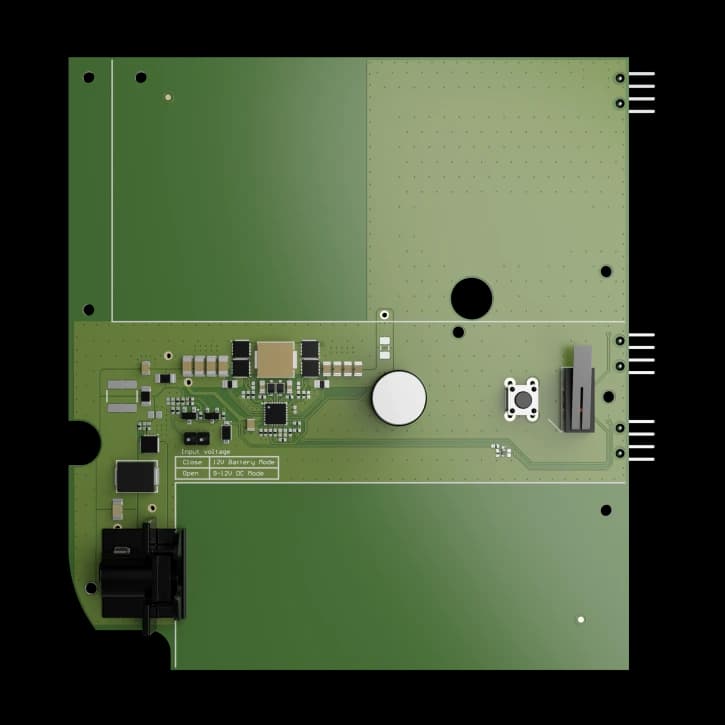 Плата блоку живлення Ajax 12V PSU for NVR (112255.305.NC)