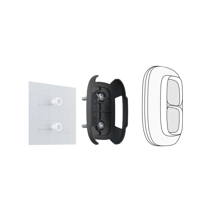 Тримач Ajax Holder for Button/DoubleButton Black (38214.82.BL)