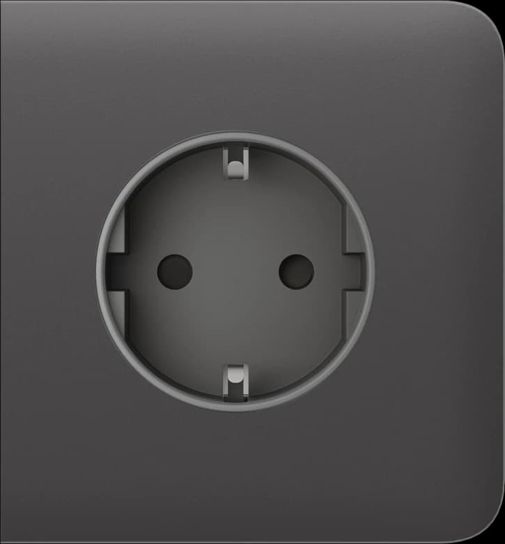 Бічна панель для вбудованої розетки Ajax SideCover (basic) Grey (89075.163.GR)