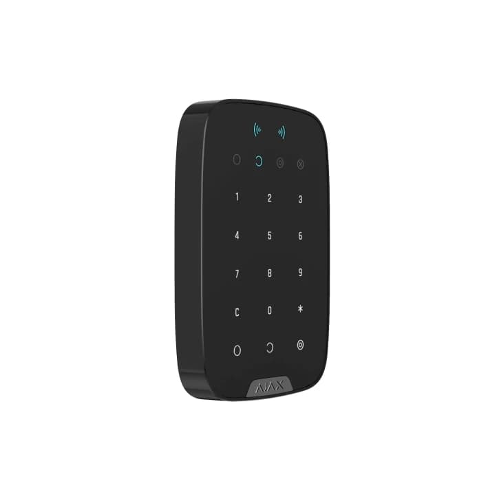 Бездротова сенсорна клавіатура Ajax KeyPad Plus Black (38252.83.BL1)
