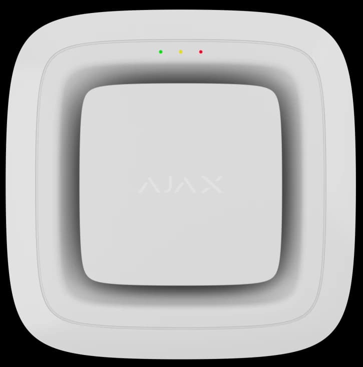 Бездротовий адресний пожежний оповіщувач звуковий Ajax EN54 FireProtect (Sounder) Jeweller White (118602.278.WH1)
