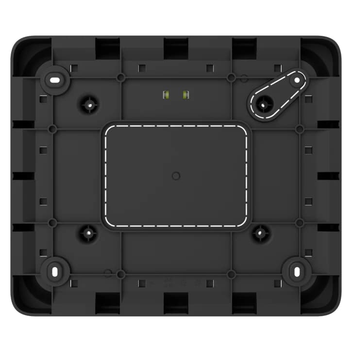 Монтажний бокс для підведення живлення до ППКП Ajax GlandBox Black (125718.314.BL)