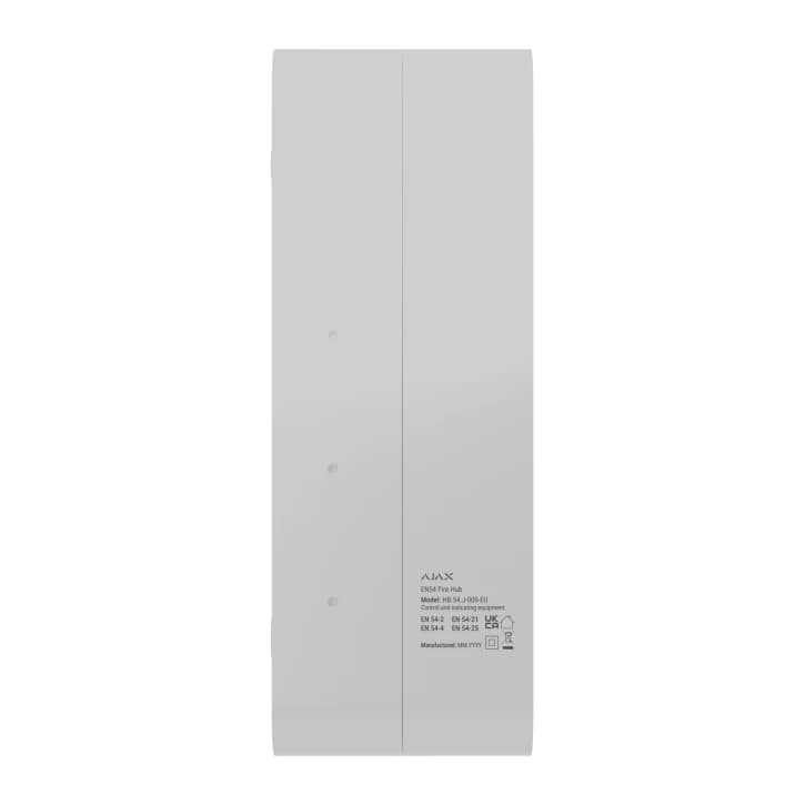 Монтажний бокс для підведення живлення до ППКП Ajax GlandBox White (125717.314.WH)