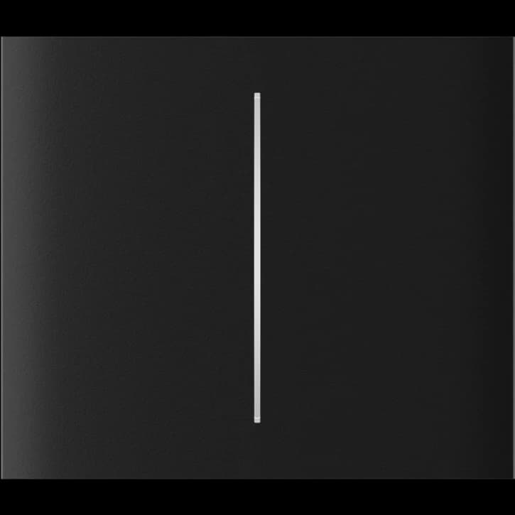 Центральная кнопка для двухклавишного выключателя Ajax CenterButton (2-gang) vertical Black (83443.140.BL)