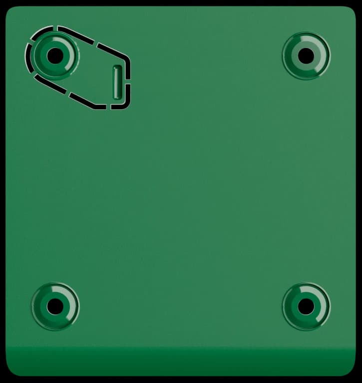 Бездротова програмована кнопка з механізмом скидання Ajax ManualCallPoint Jeweller Green