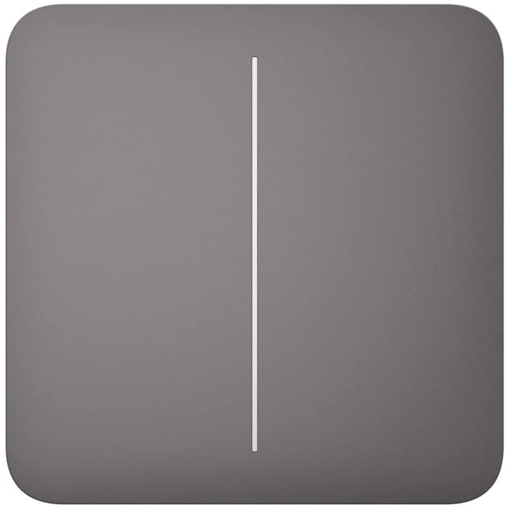 Вимикач Ajax LightSwitch 2-клавішний Grey