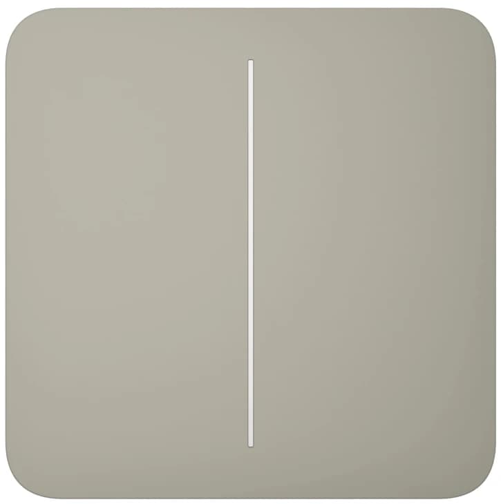 Вимикач Ajax LightSwitch 2-клавішний Olive