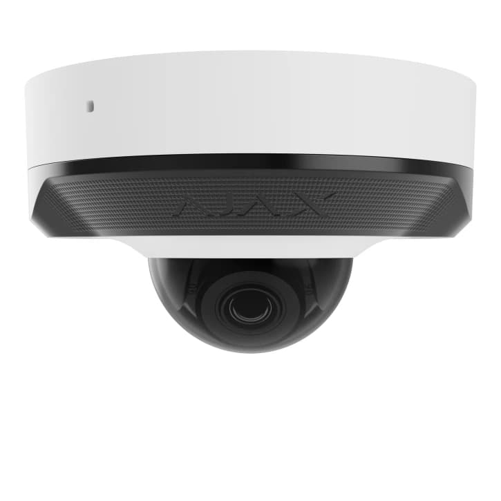 Дротова охоронна IP-камера Ajax DomeCam Mini (8 Mp/4 mm) White (76024.214.WH1)