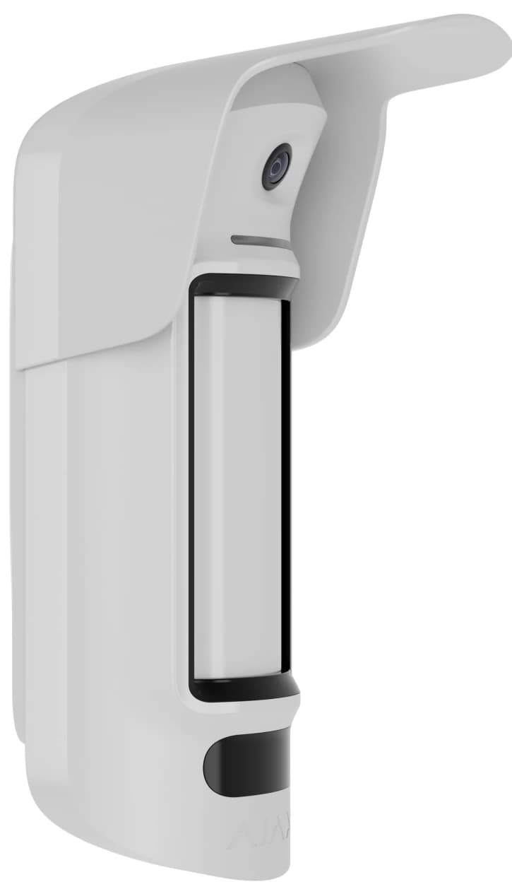 Бездротовий ІЧ датчик руху Ajax MotionCam Outdoor HighMount (PhOD) Jeweller для встановлення на вулиці на висоті від 2 до 4 метрів White (99164.282.WH1)