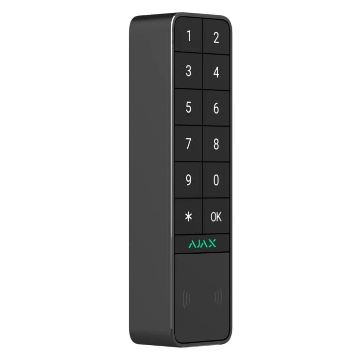 Бездротова клавіатура Ajax KeyPad Outdoor Jeweller Black (99968.286.BL1)
