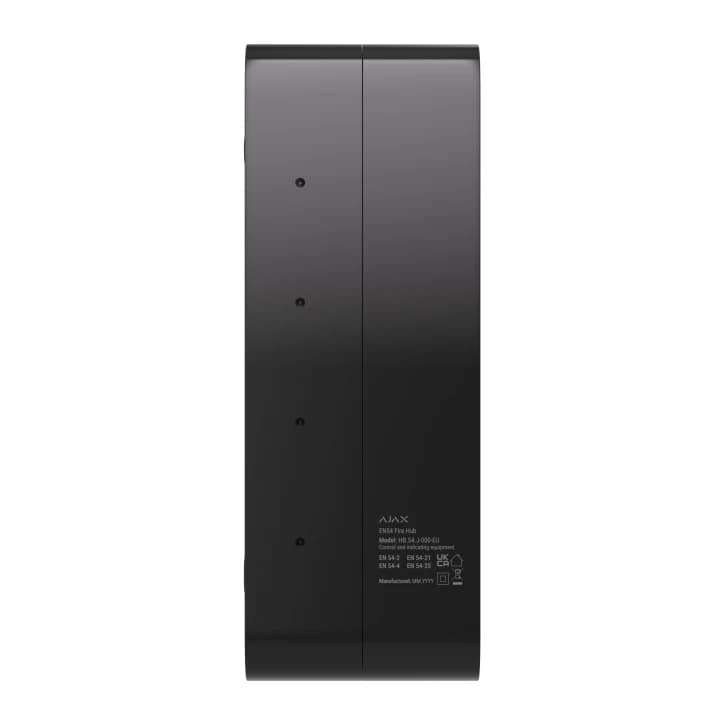 Монтажний бокс для підведення живлення до ППКП Ajax GlandBox Black (125718.314.BL)