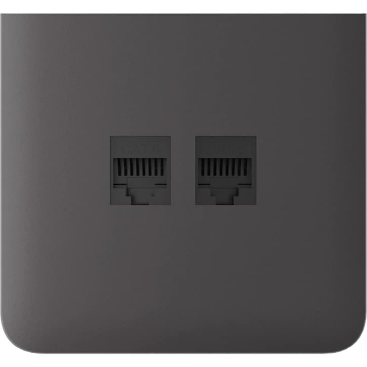 Боковая панель для встроенной интернет-розетки Ajax SideCover (LAN) vertical Grey (126222.319.GR)