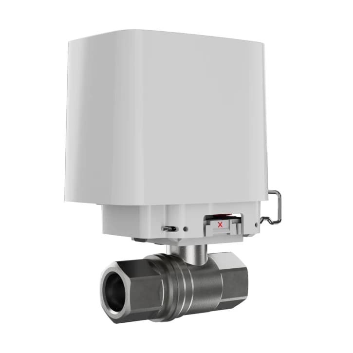 Кран перекриття води з дистанційним керуванням Ajax WaterStop 1/2" White (52271.146.WH1)