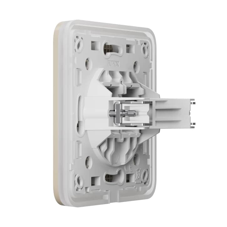 Заглушка монтажної коробки Ajax CoverPlate SoloCover (CP) Ivory (126122.321.IV)