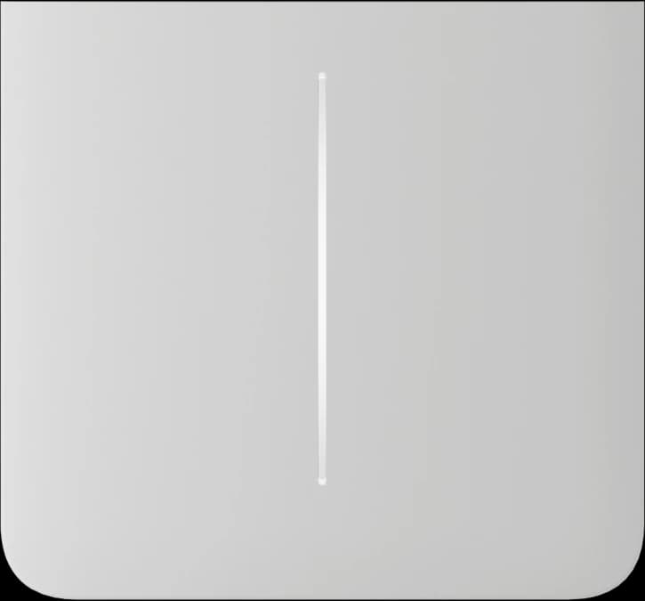 Бічна кнопка для двоклавішного вимикача Ajax SideButton (2-gang) vertical White (83434.143.WH)