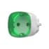 Радіокерована розумна розетка з лічильником енергоспоживання Ajax Socket White (38209.34.WH1)