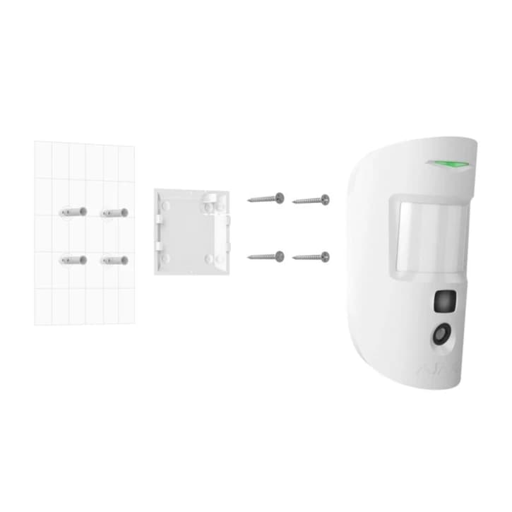Кріпильна панель Ajax SmartBracket для MotionCam, CombiProtect Black (21569.23.BL)